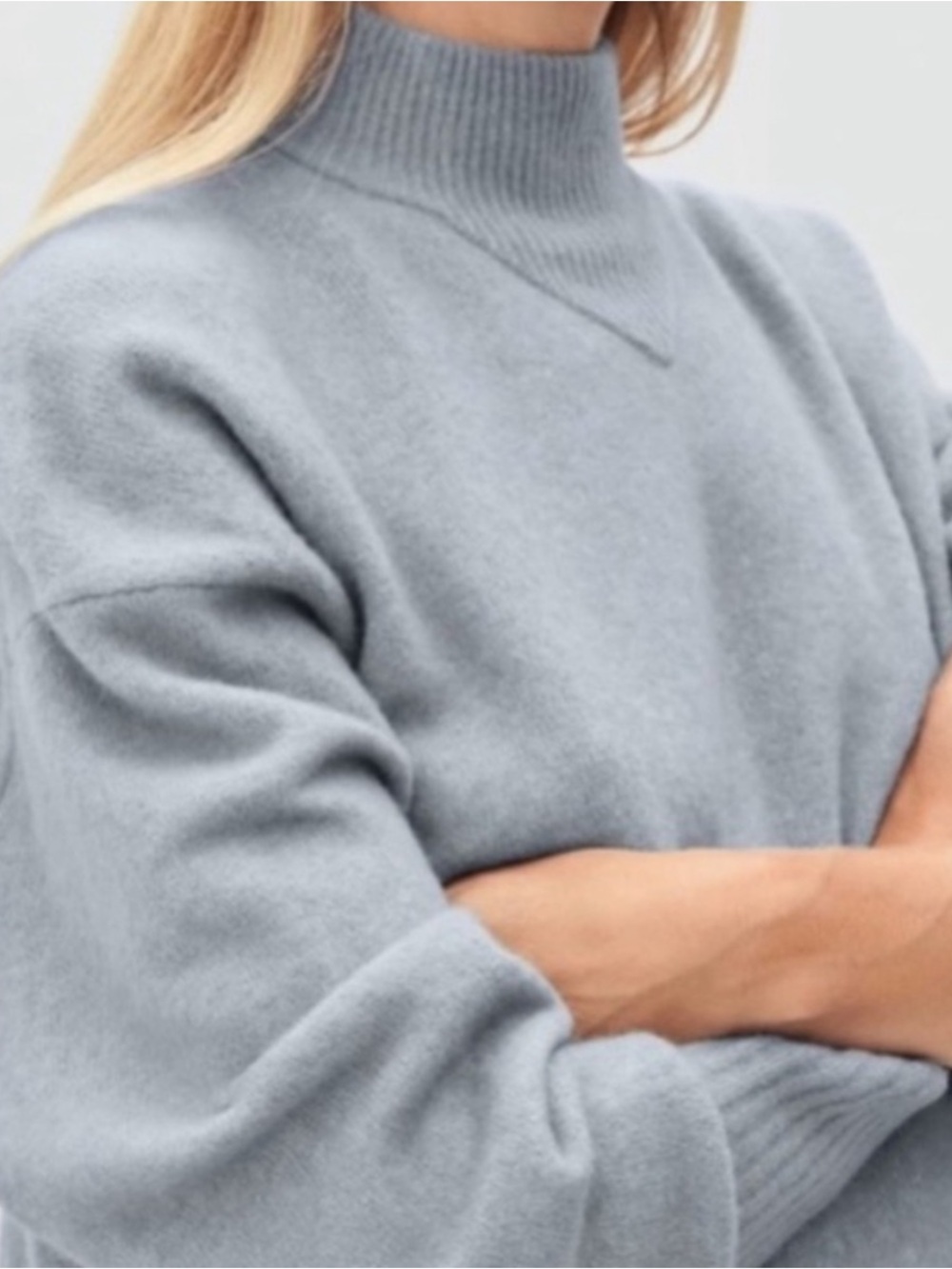 Everlane The Cozy-Stretch Pullover Size Small